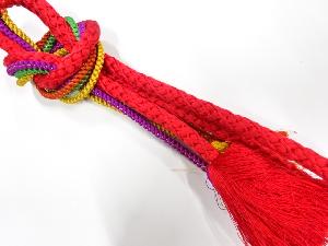 正絹　手組帯締め